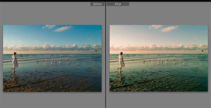 Teal Water Lightroom Preset
