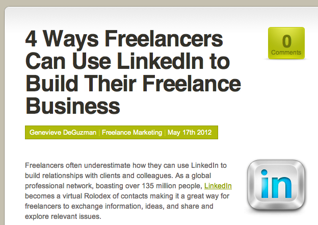 4 Ways Freelancers Can Use LinkedIn to Build Their Freelance Business