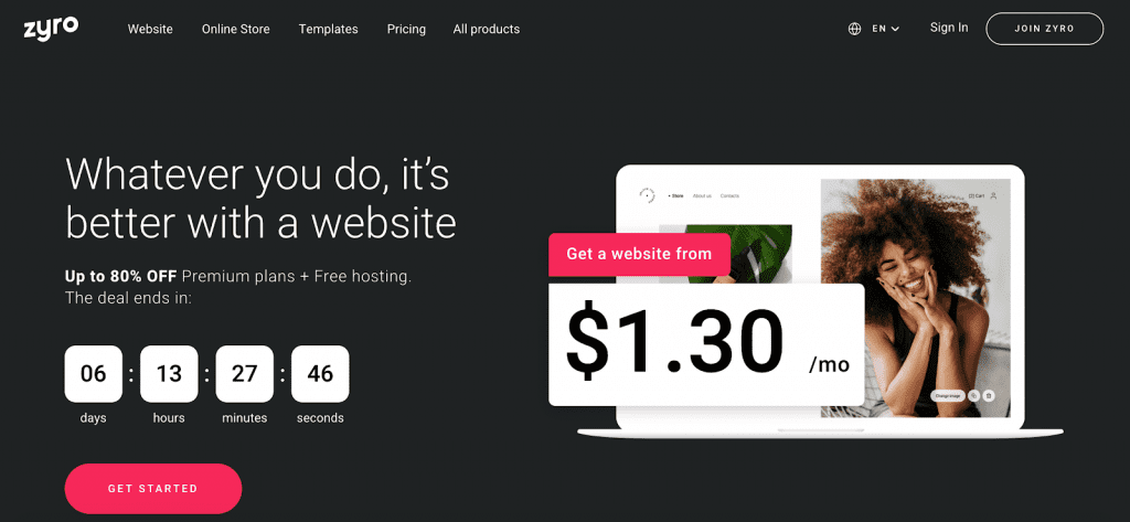 Zyro Website Builder Review – Save 85% with the MEGA Black Friday Deal