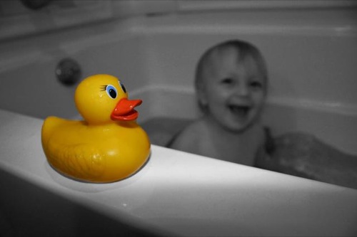 Selective color duck