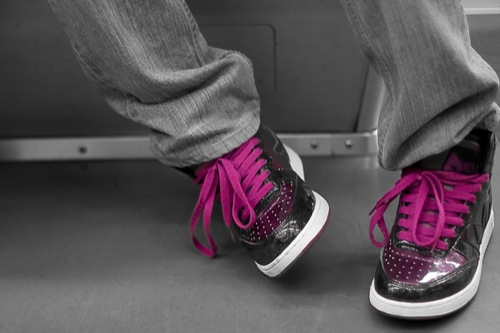 Purple laces